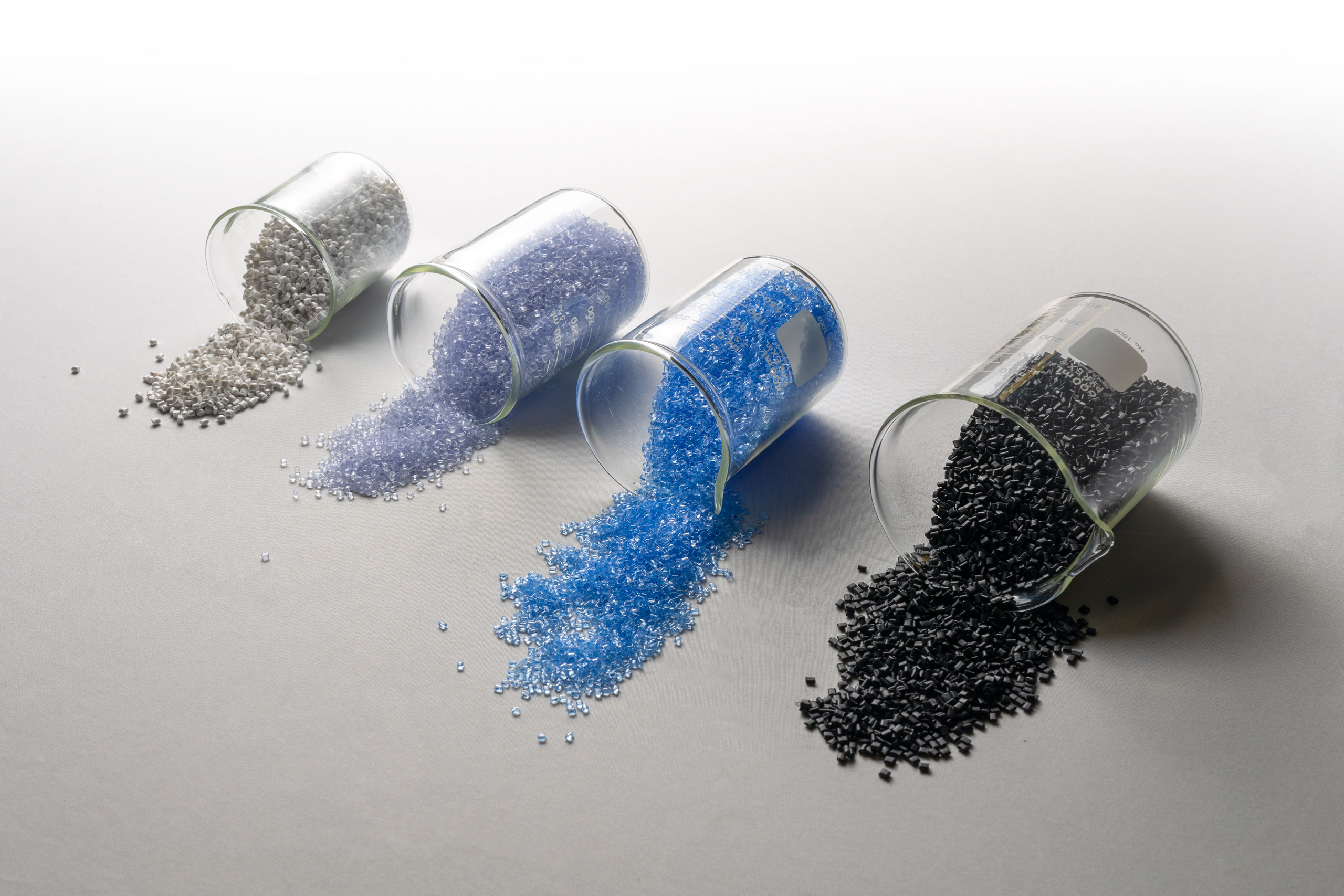 Polymer Pellets in Various Colors