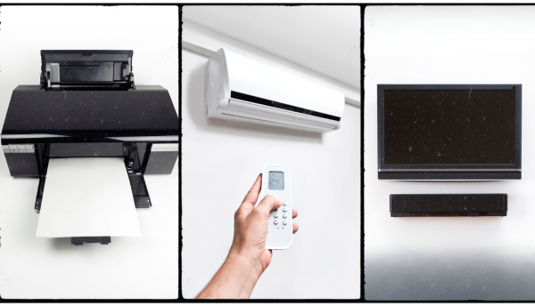 HIPS are often used in printers, air conditioners, and televisions.