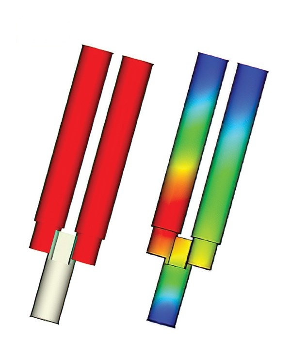 Interlocking Core Deflection