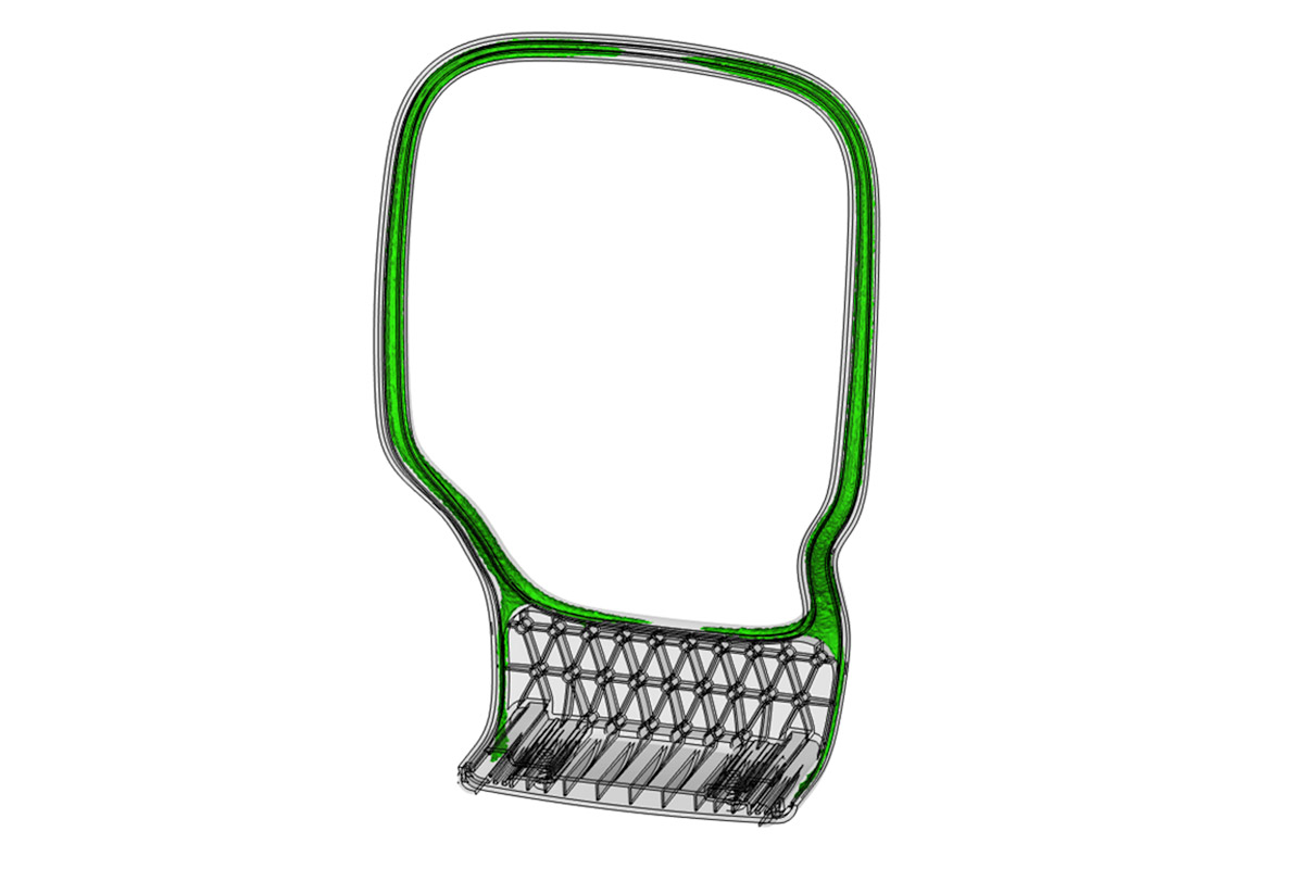 Gas Assist Analysis - Moldflow Simulation