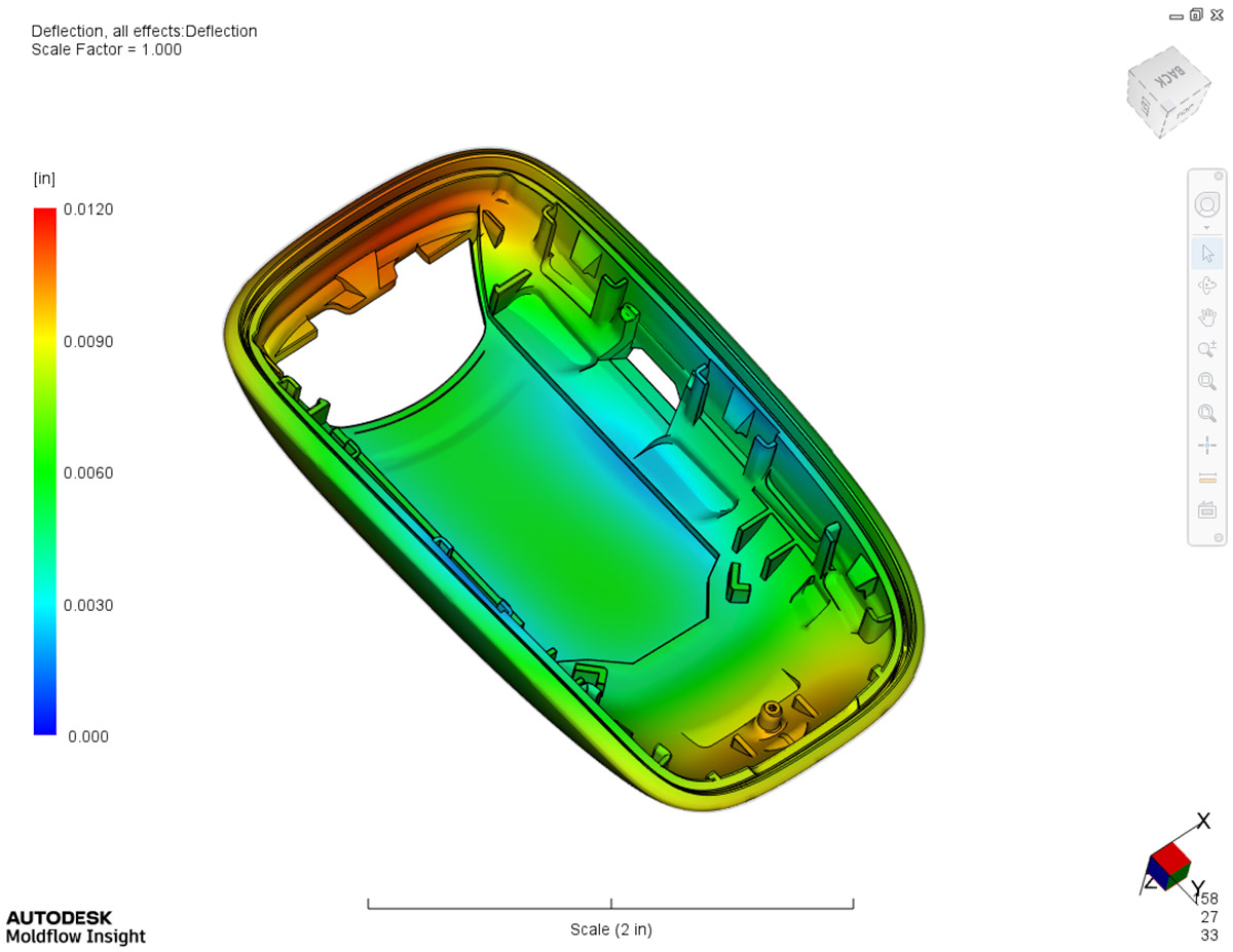Two Shot Mold Flow Insight